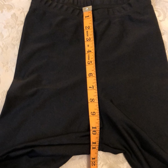 AMERICAN APPAREL SIZE SMALL - SHINY BLACK LEGGINGS - #306 - Picture 11 of 12